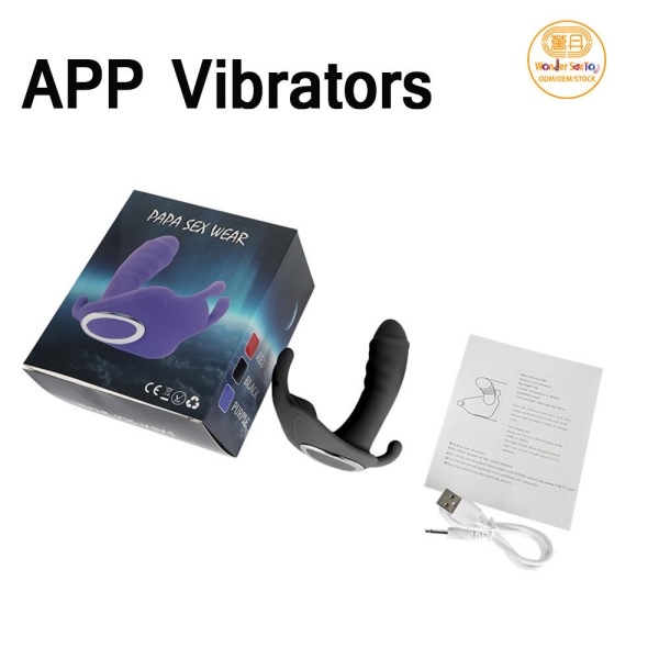 SKU-01 APP panty Vibrator box purple logo 01